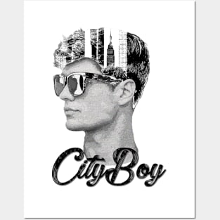 City Boy Posters and Art